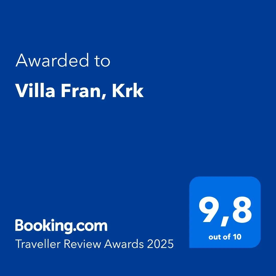 Villa Fran, Krk Sveti Vid-Miholjice